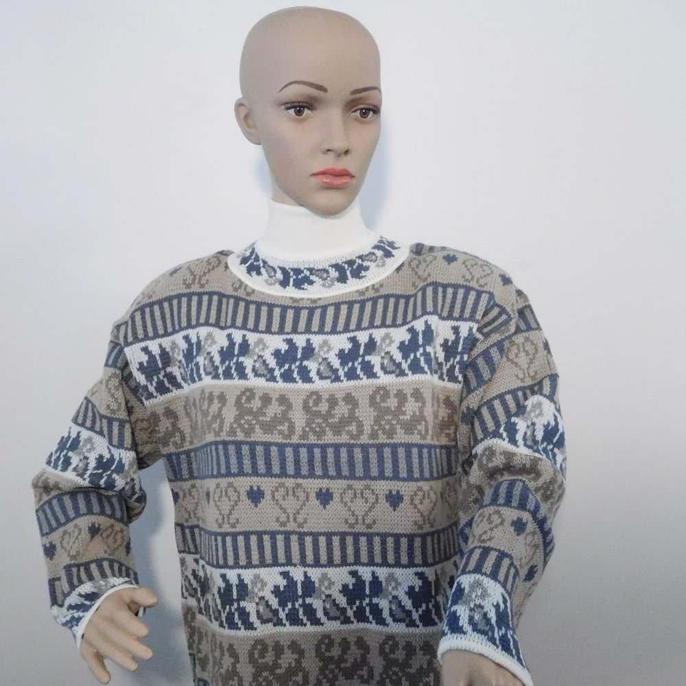 Carolina Colors Winter Crew Neck Sweater